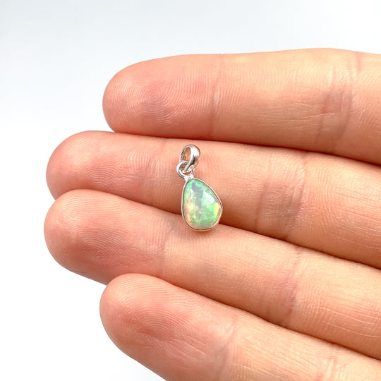 Fire Opal Pendant - Rocks and Gems Canada