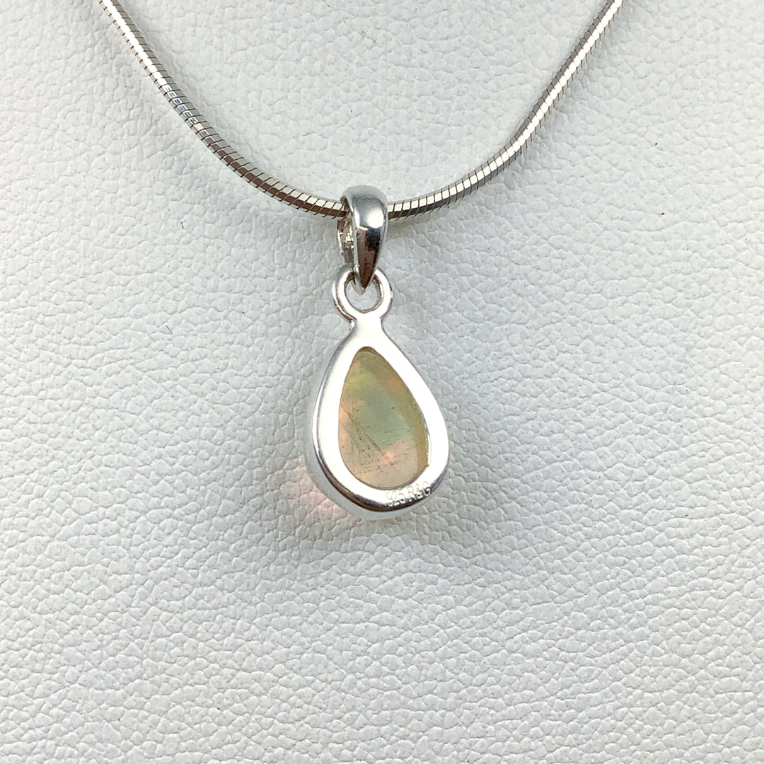 Fire Opal Pendant - Rocks and Gems Canada