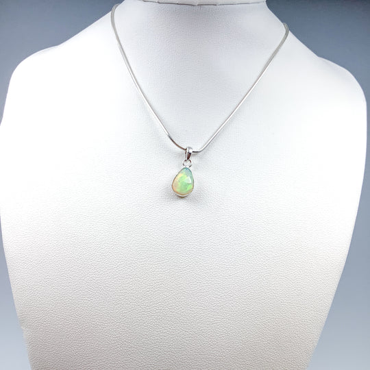 Fire Opal Pendant - Rocks and Gems Canada