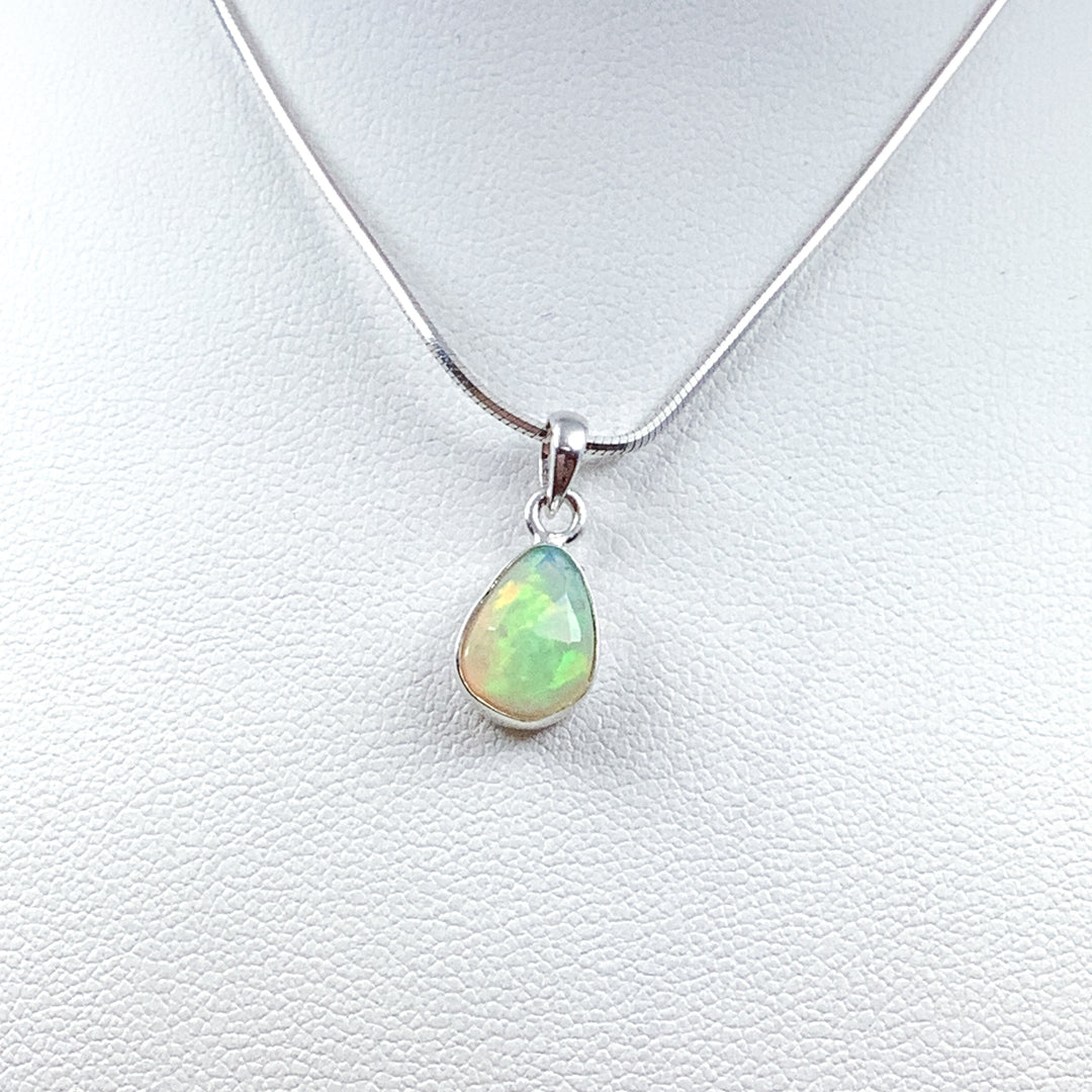 Fire Opal Pendant - Rocks and Gems Canada