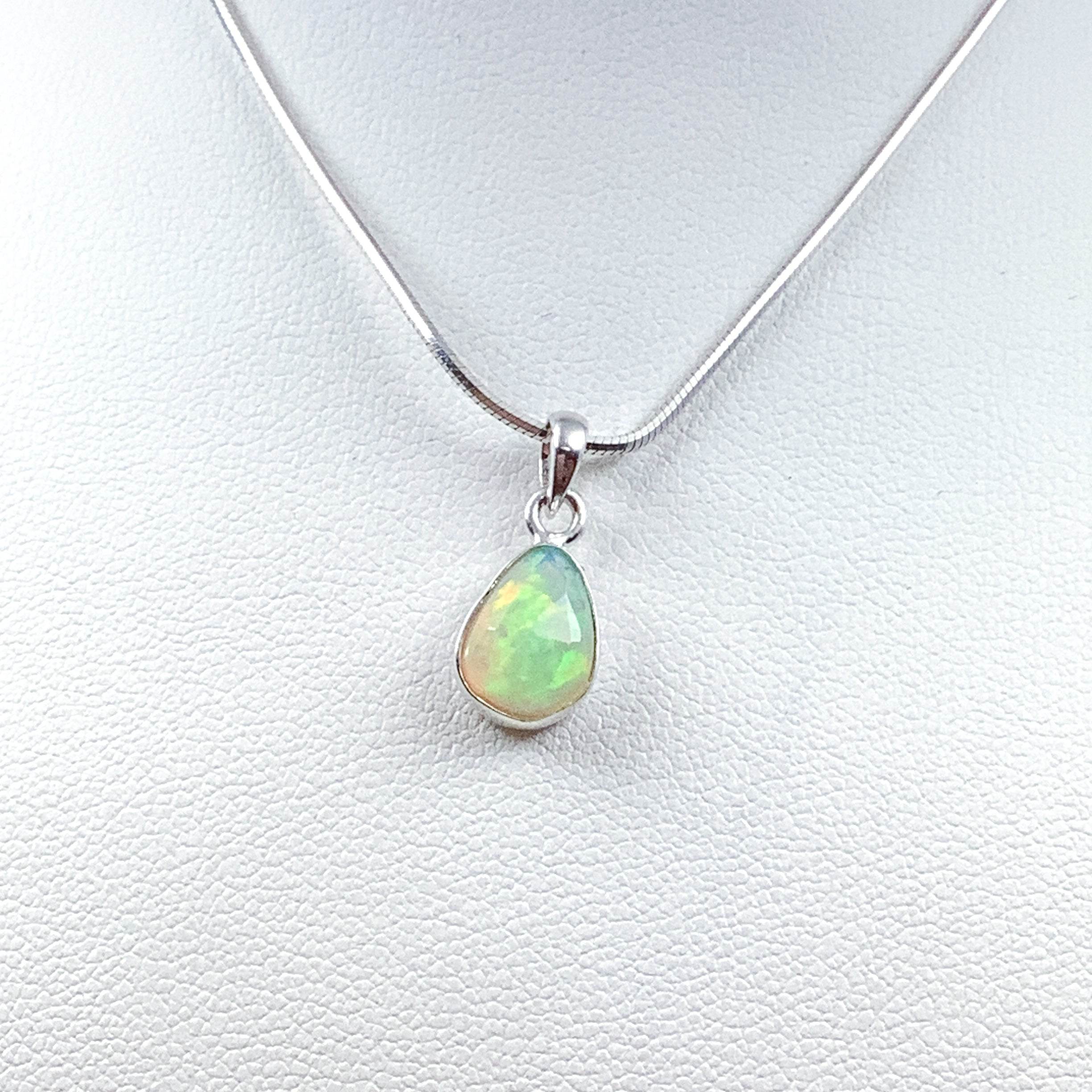 Fire Opal Pendant - Rocks and Gems Canada