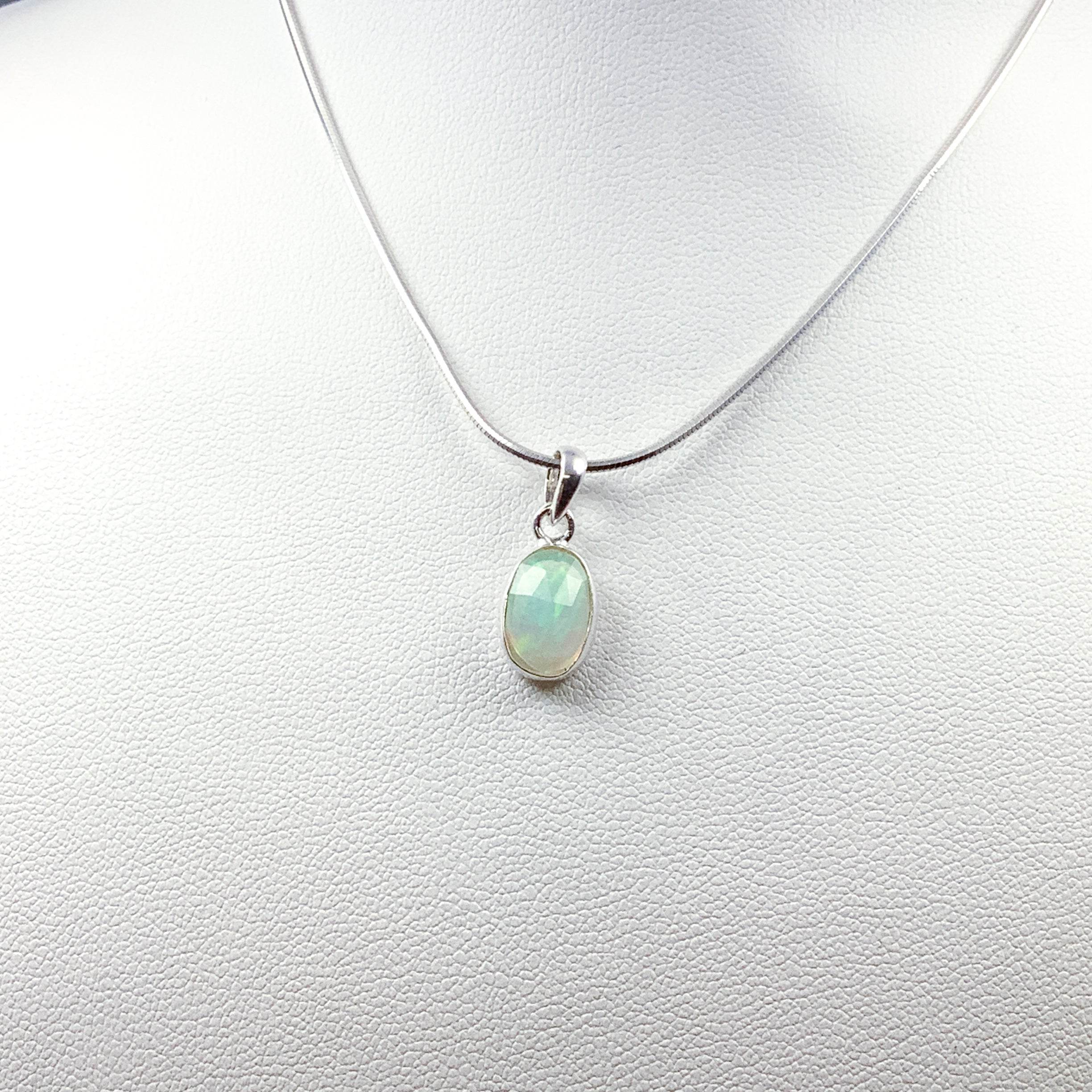 Fire Opal Pendant - Rocks and Gems Canada