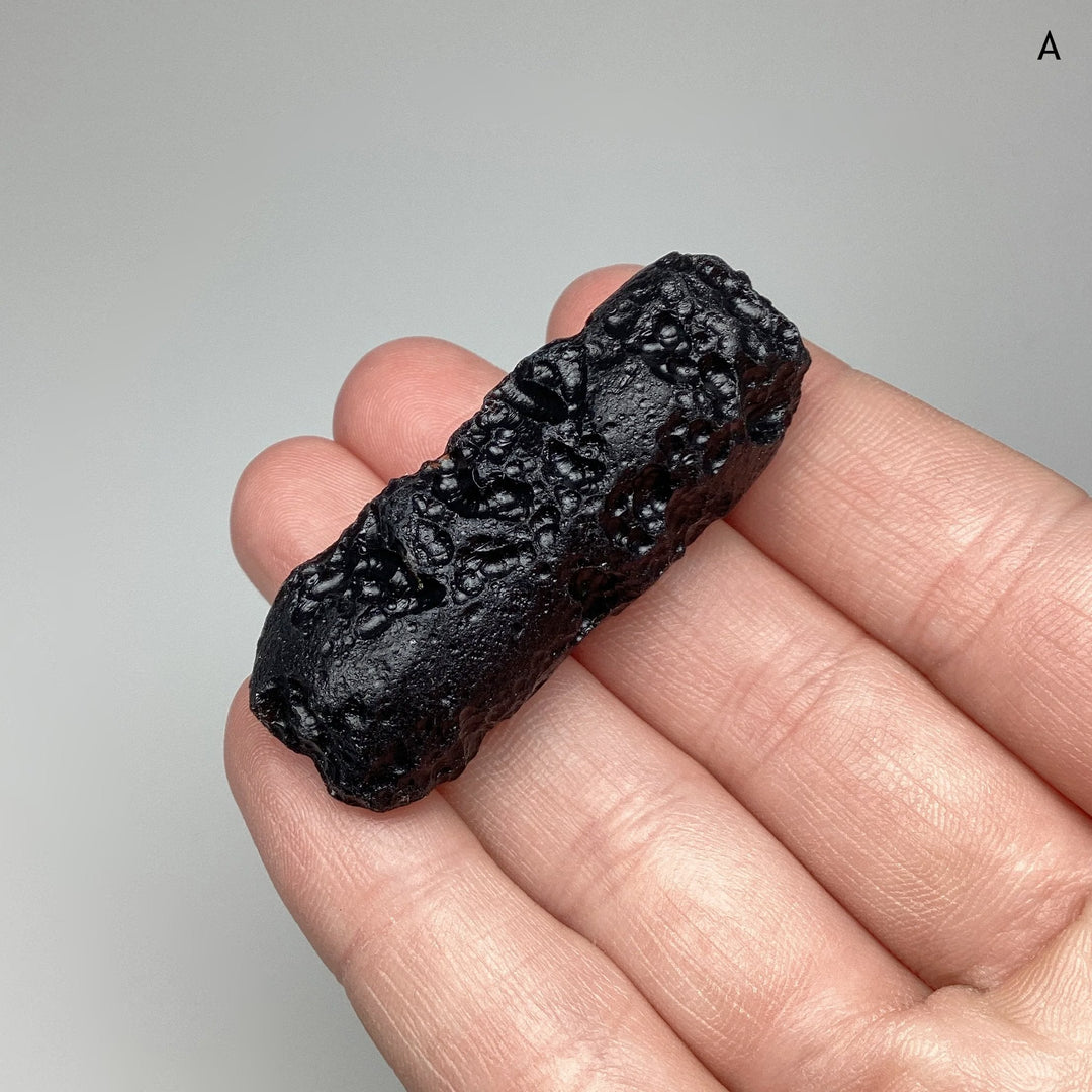 Black Tektite Specimen - Rocks and Gems Canada