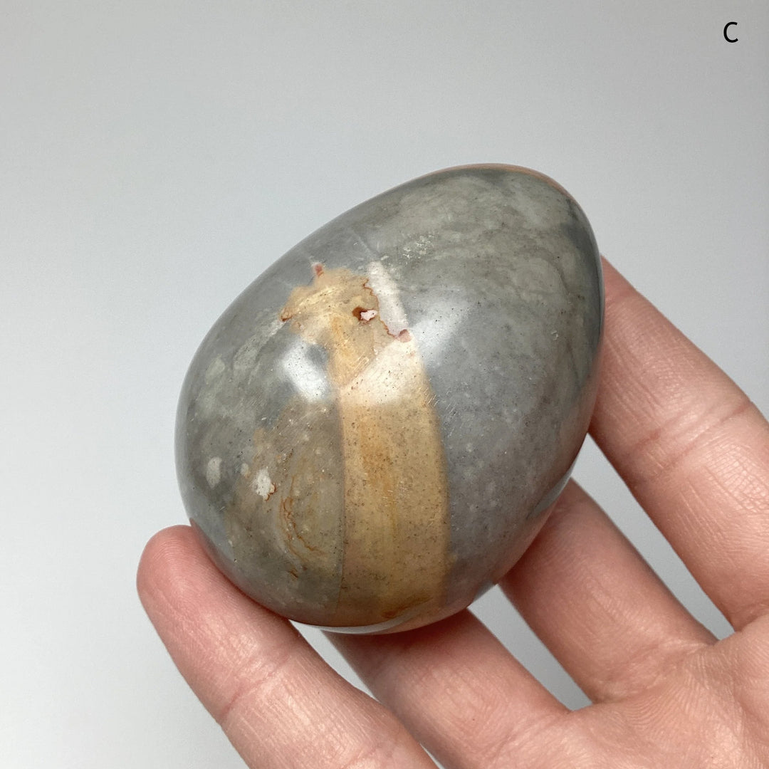 Polychrome Jasper Egg - Rocks and Gems Canada