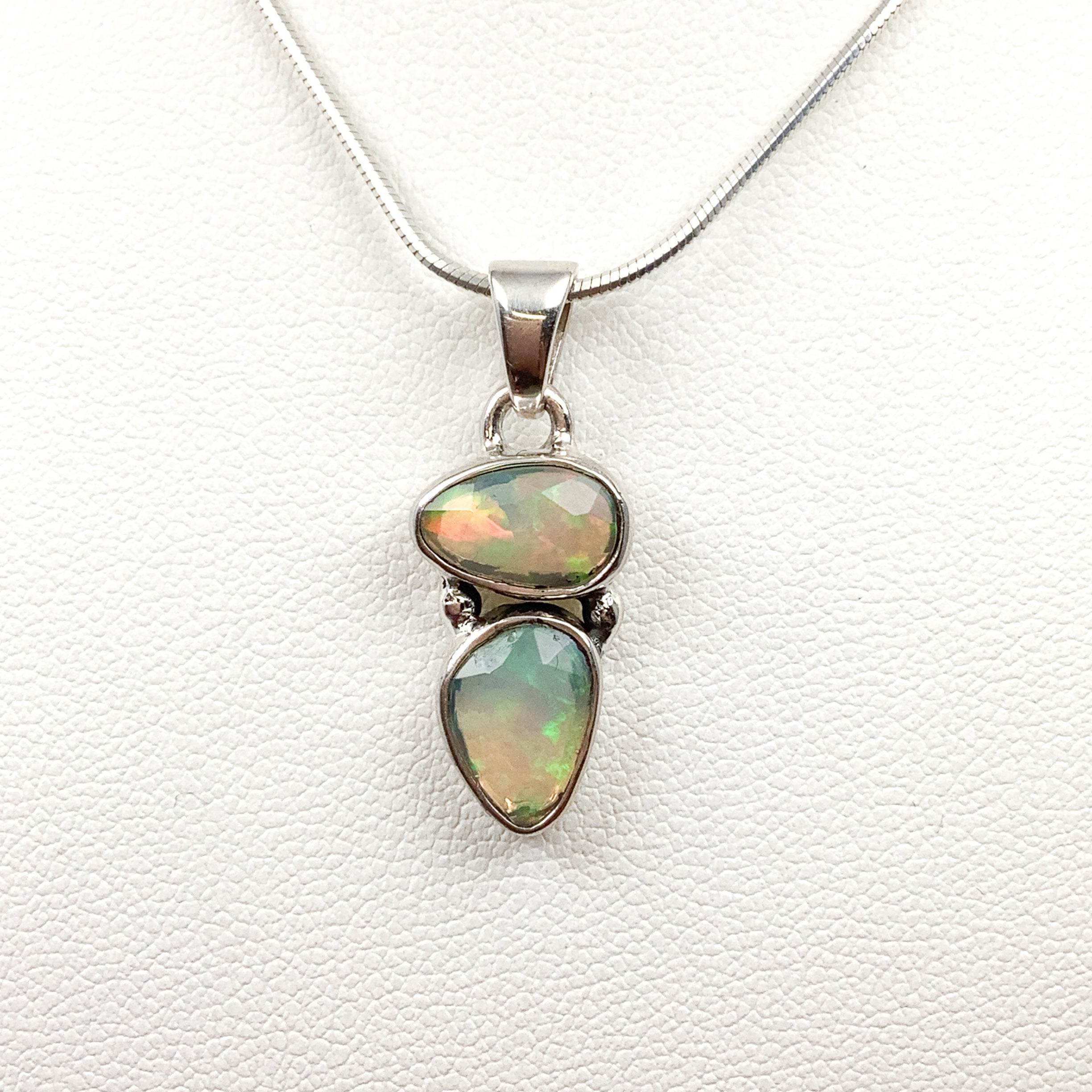 Fire Opal Pendant - Rocks and Gems Canada
