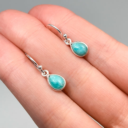 Amazonite Dangle Earrings
