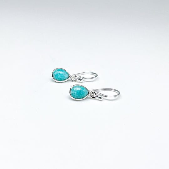 Amazonite Dangle Earrings