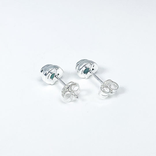 Grandidierite Stud Earrings