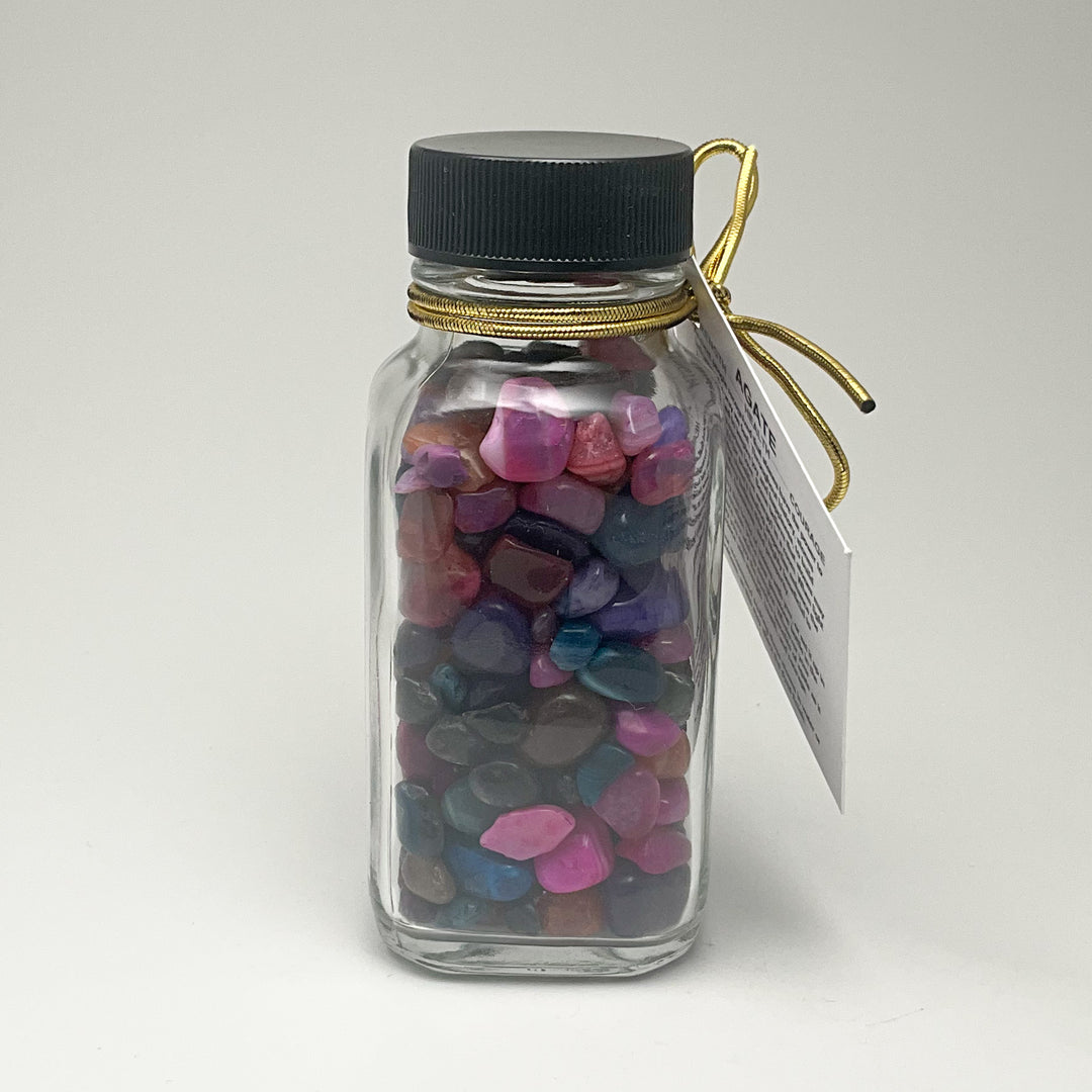Agate Gemstone Bottle - Rocks and Gems Canada