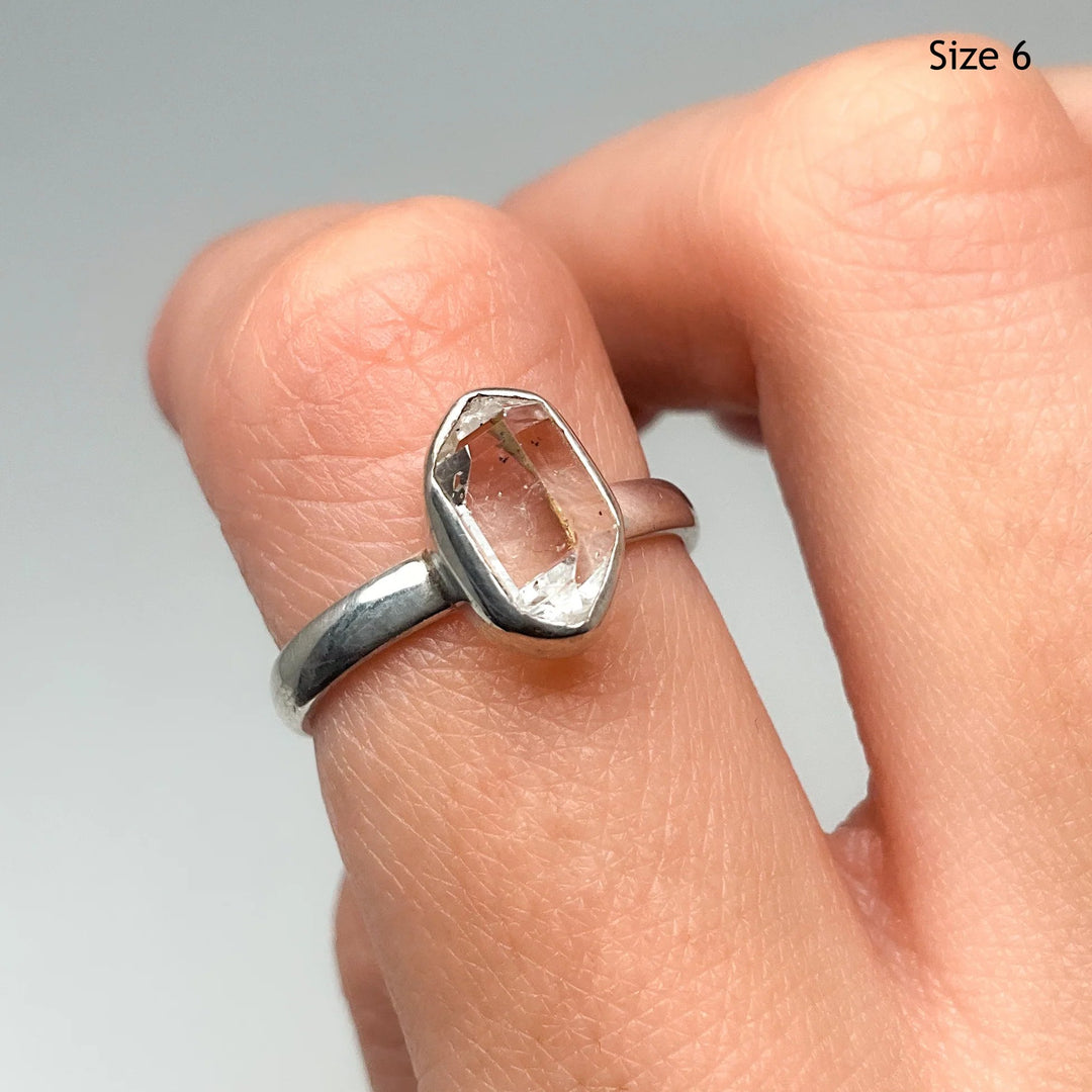 Herkimer Diamond Ring (Copy) - Rocks and Gems Canada