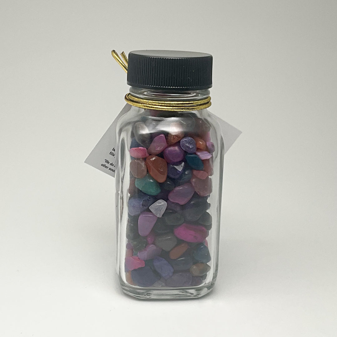 Agate Gemstone Bottle - Rocks and Gems Canada