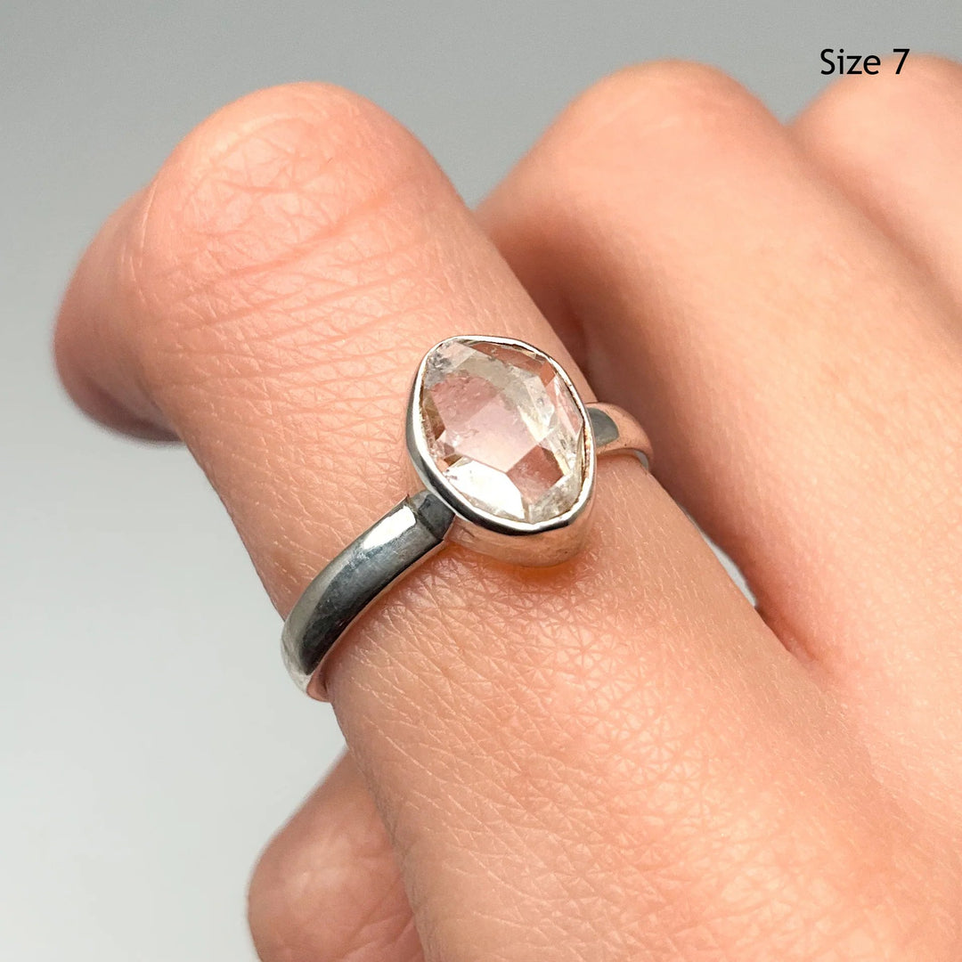 Herkimer Diamond Ring (Copy) - Rocks and Gems Canada