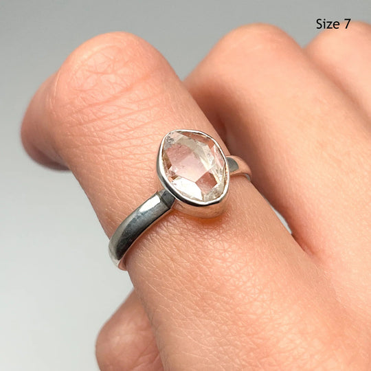Herkimer Diamond Ring (Copy) - Rocks and Gems Canada