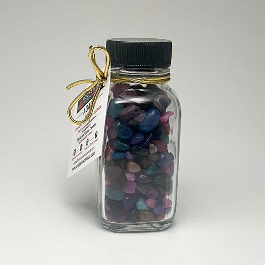 Agate Gemstone Bottle - Rocks and Gems Canada