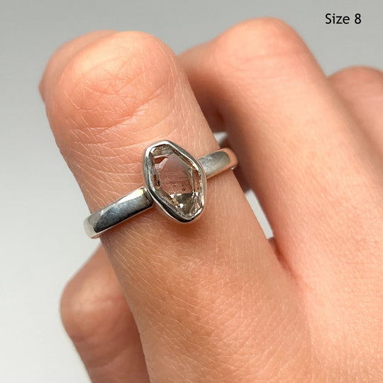 Herkimer Diamond Ring (Copy) - Rocks and Gems Canada