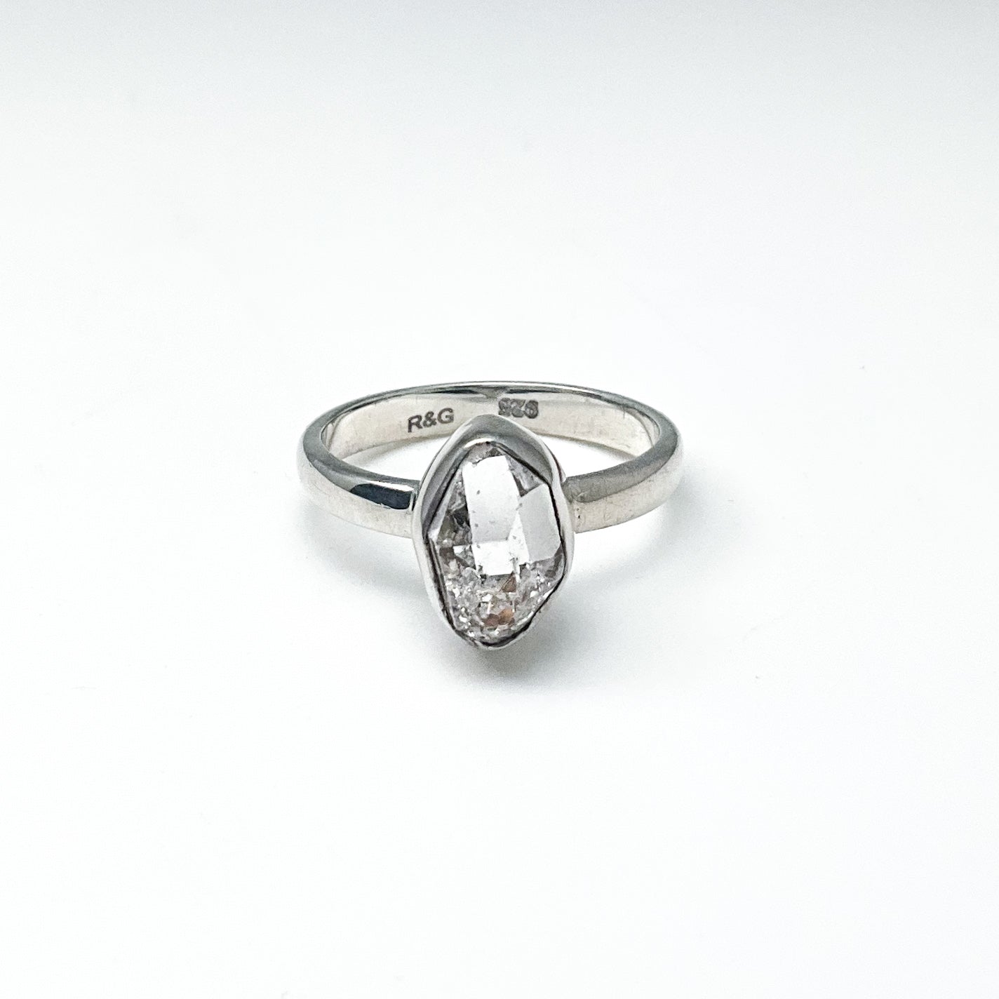 Herkimer Diamond Ring - Rocks and Gems Canada
