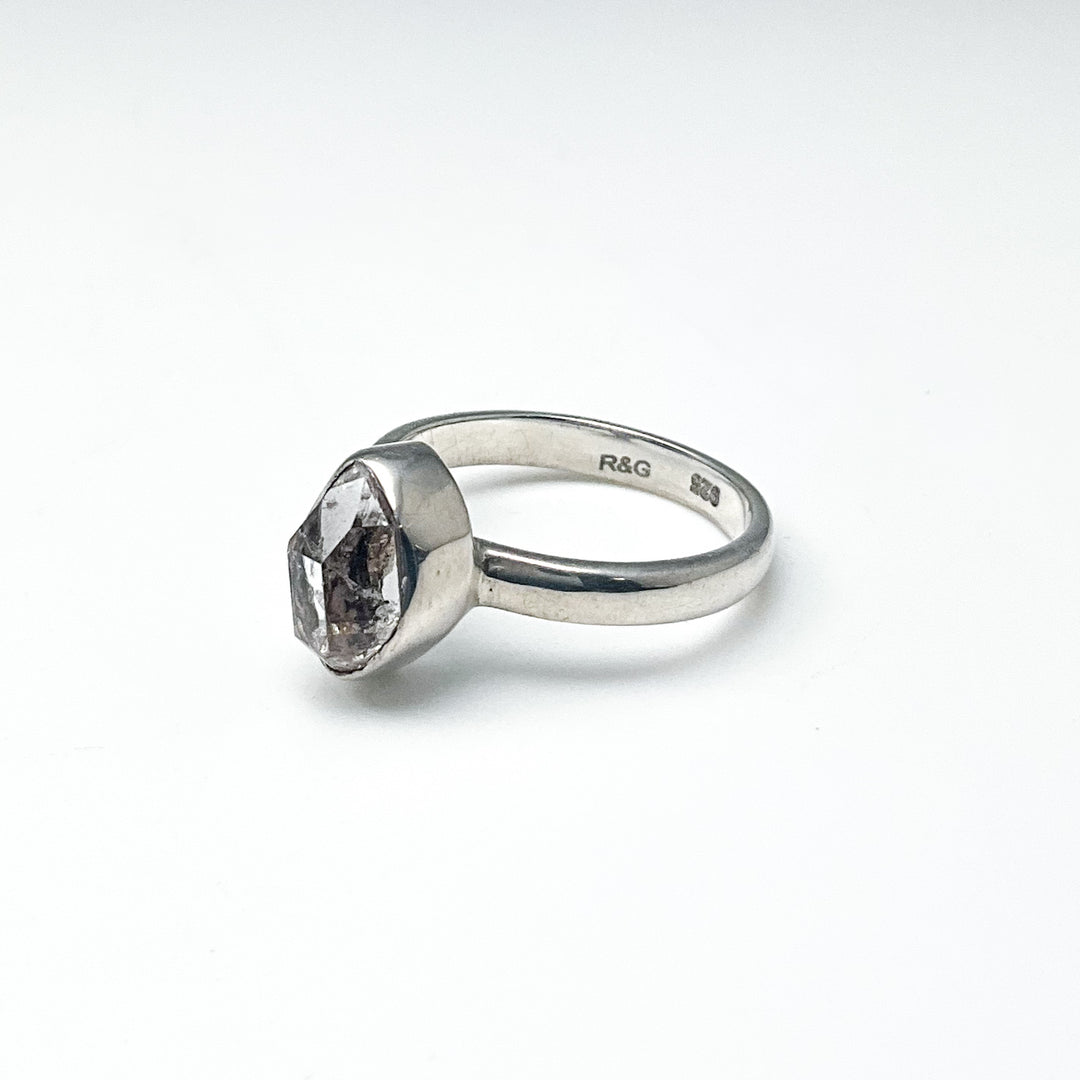 Herkimer Diamond Ring (Copy) - Rocks and Gems Canada