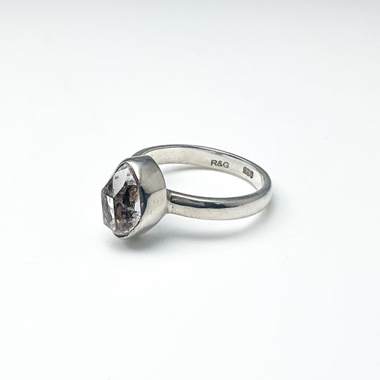 Herkimer Diamond Ring (Copy) - Rocks and Gems Canada