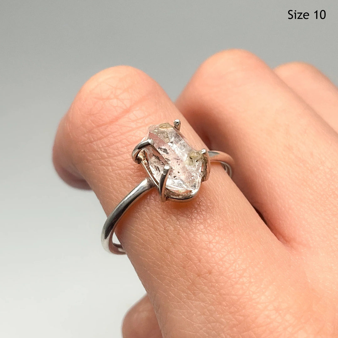 Herkimer Diamond Ring - Rocks and Gems Canada