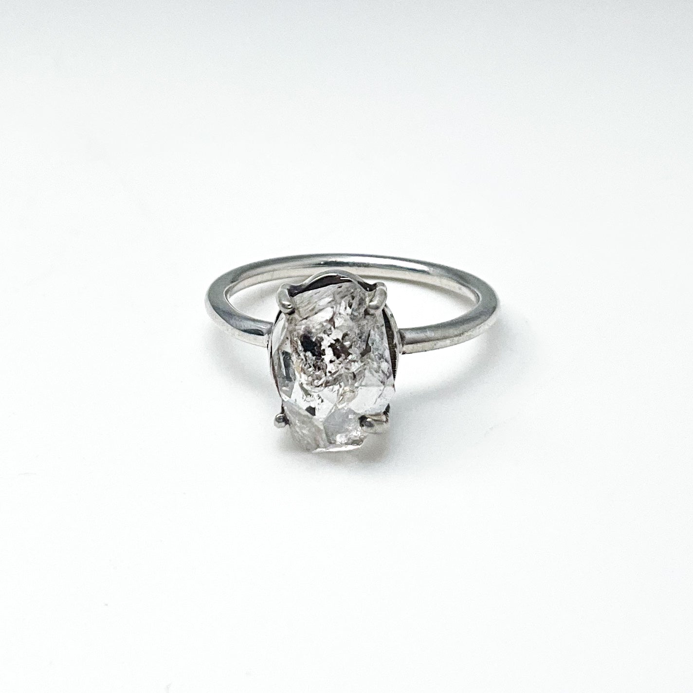 Herkimer Diamond Ring - Rocks and Gems Canada