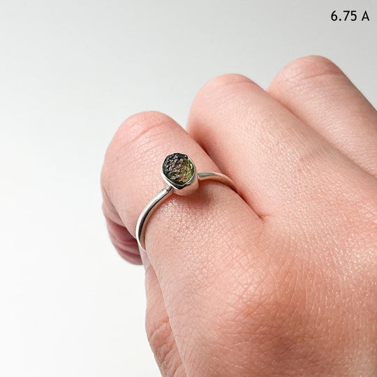 Moldavite Ring - Rocks and Gems Canada