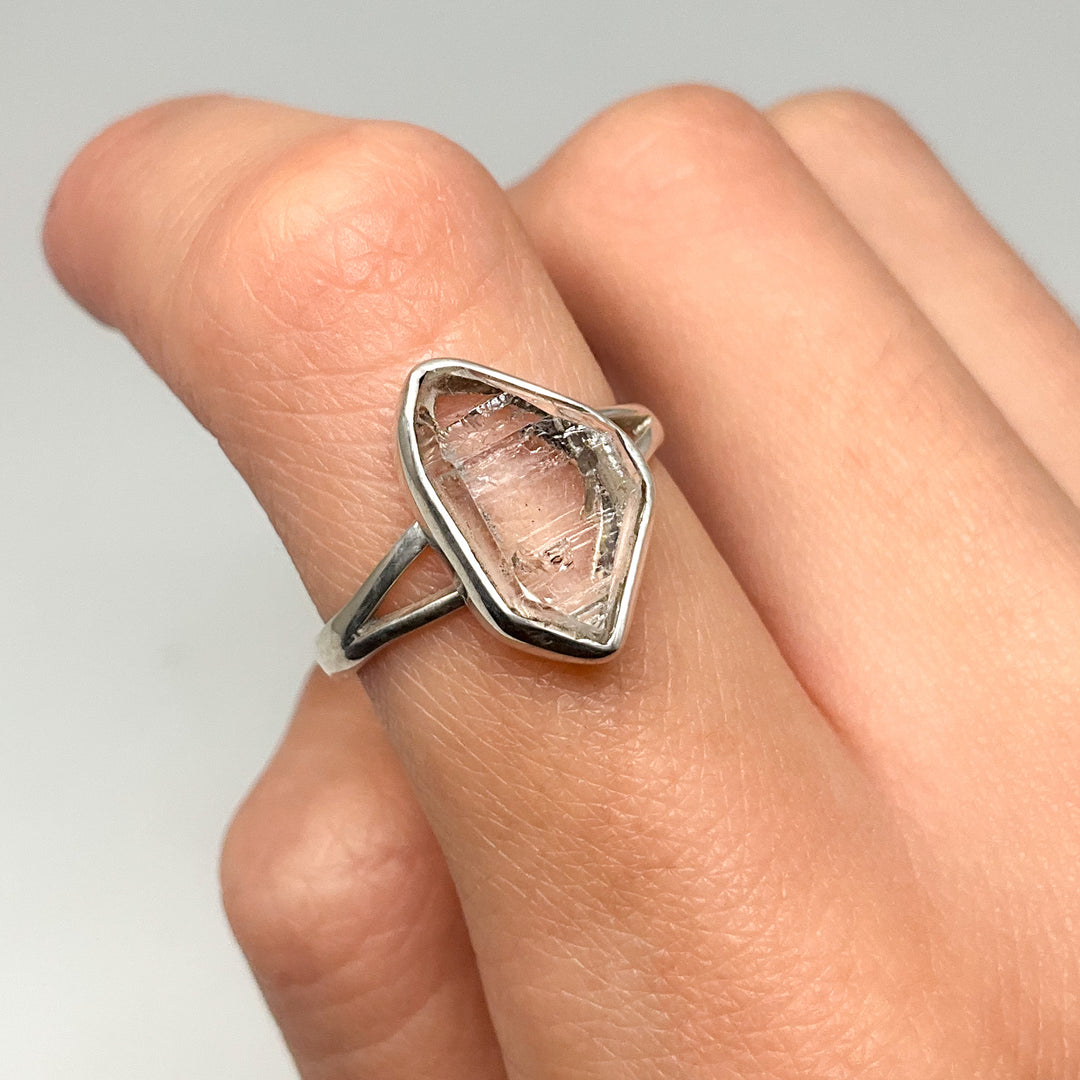 Herkimer Diamond Ring (Copy) - Rocks and Gems Canada