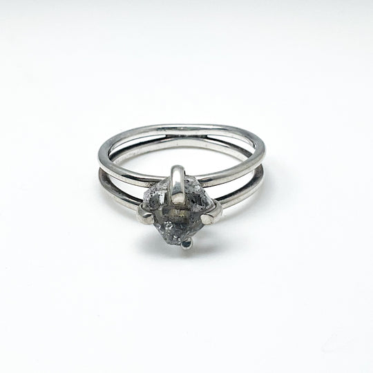 Herkimer Diamond Ring - Rocks and Gems Canada