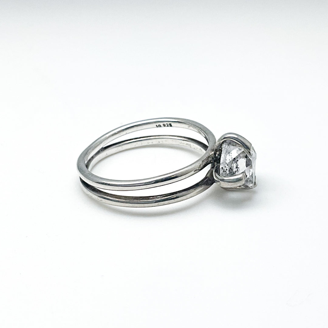 Herkimer Diamond Ring - Rocks and Gems Canada