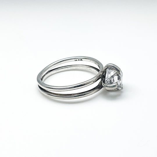 Herkimer Diamond Ring - Rocks and Gems Canada