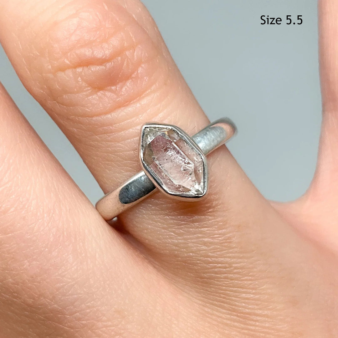 Herkimer Diamond Ring - Rocks and Gems Canada