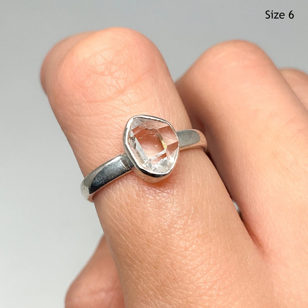 Herkimer Diamond Ring - Rocks and Gems Canada