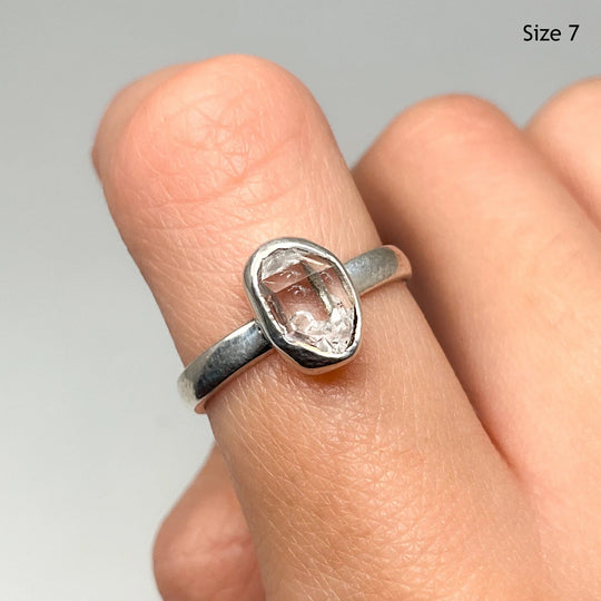 Herkimer Diamond Ring - Rocks and Gems Canada