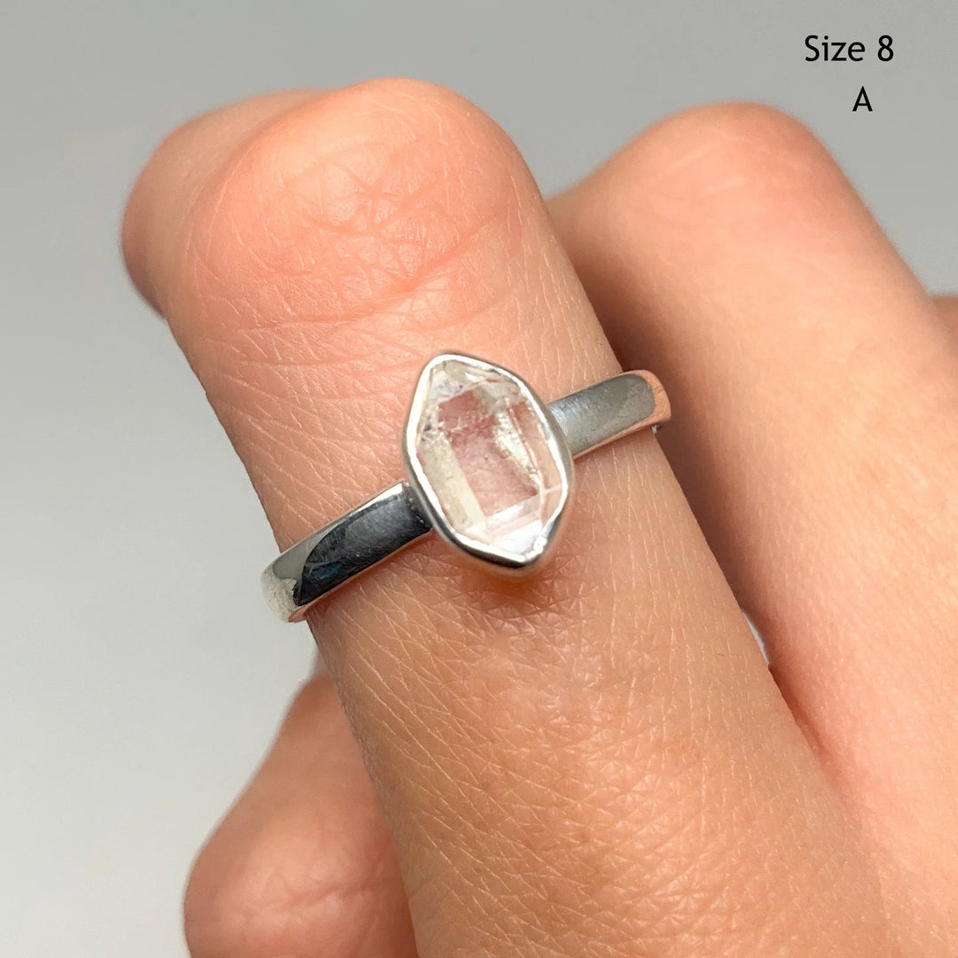 Herkimer Diamond Ring - Rocks and Gems Canada