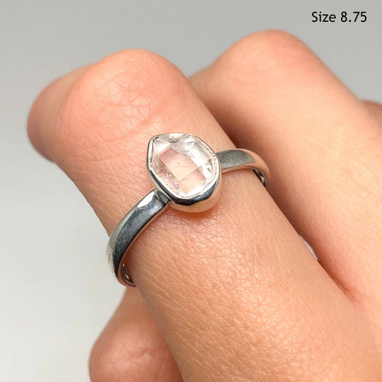 Herkimer Diamond Ring - Rocks and Gems Canada