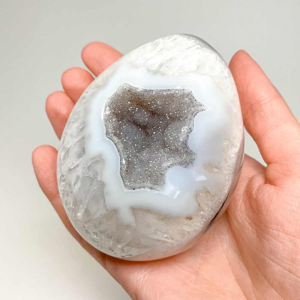 Agate Geode Egg (Copy) - Rocks and Gems Canada