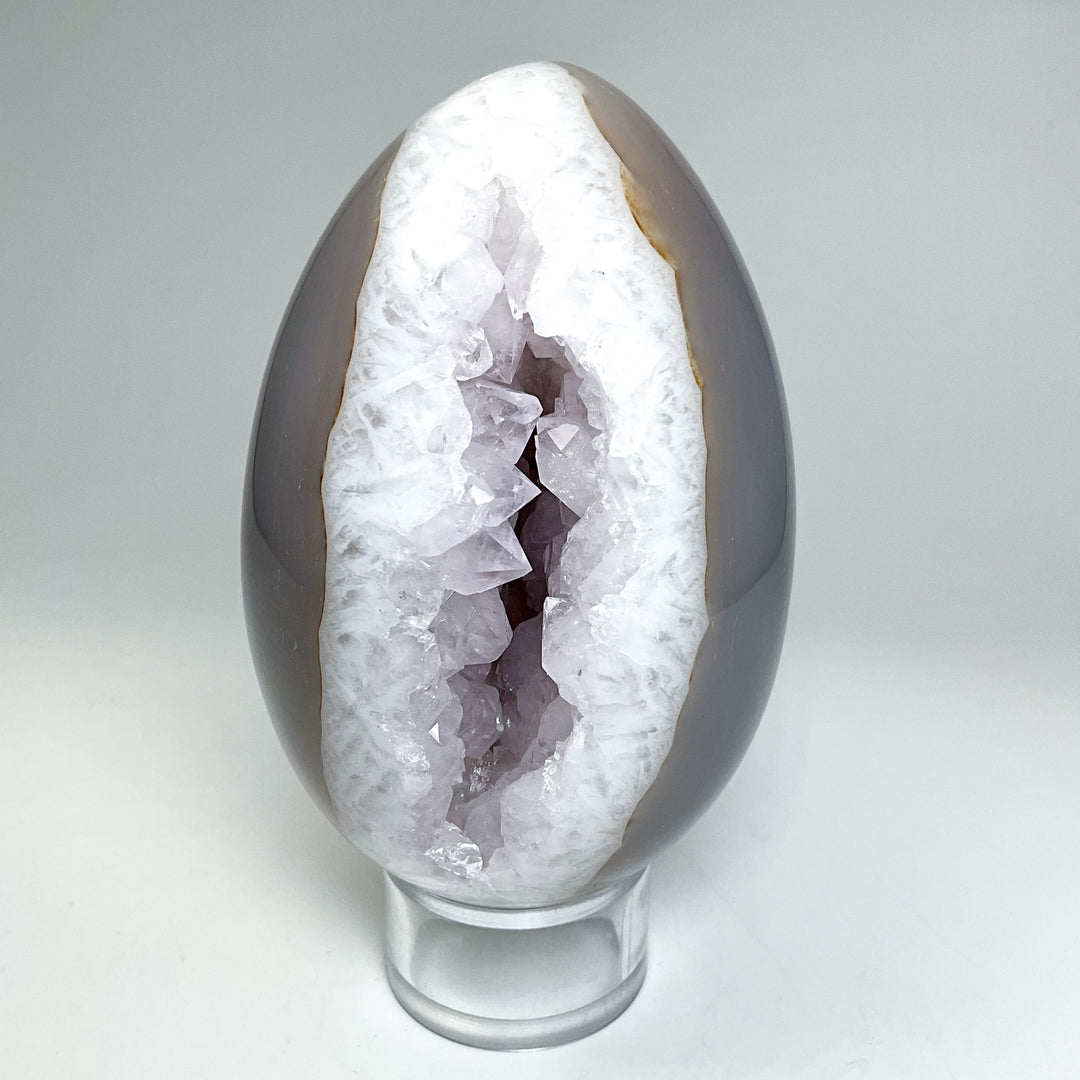 Agate Geode Egg (Copy) - Rocks and Gems Canada