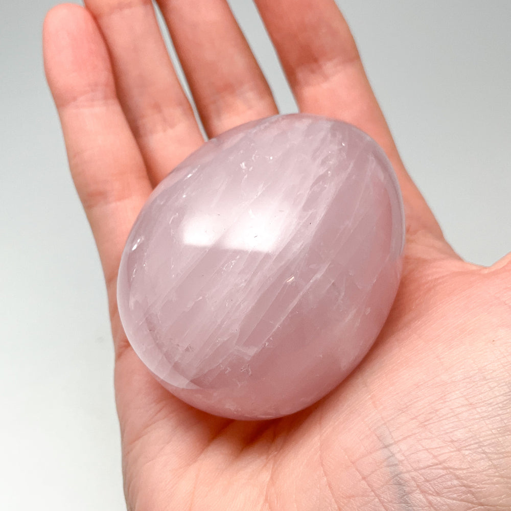 Rose Quartz Egg - Rocks and Gems Canada