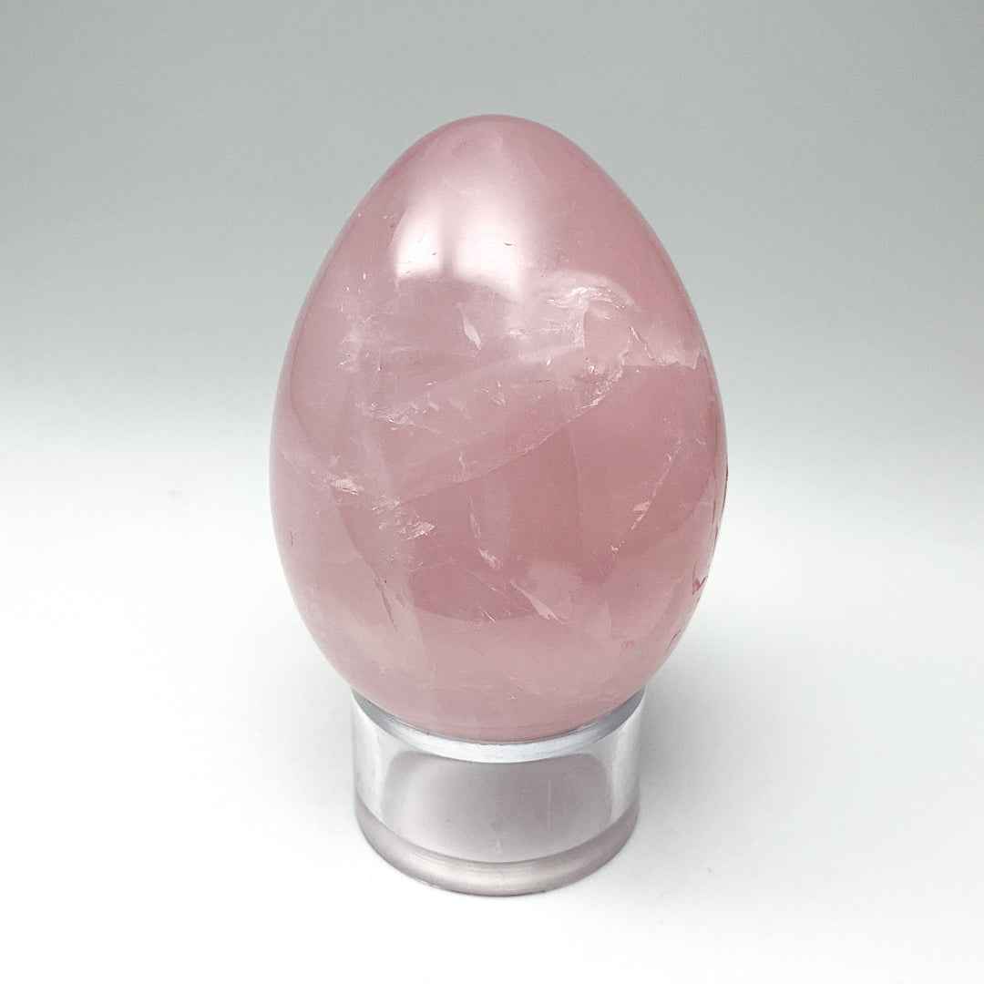 Rose Quartz Egg - Rocks and Gems Canada