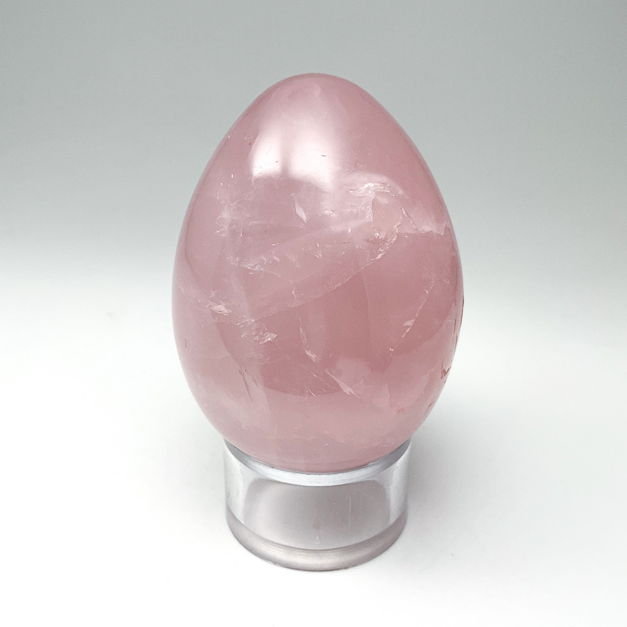 Rose Quartz Egg - Rocks and Gems Canada