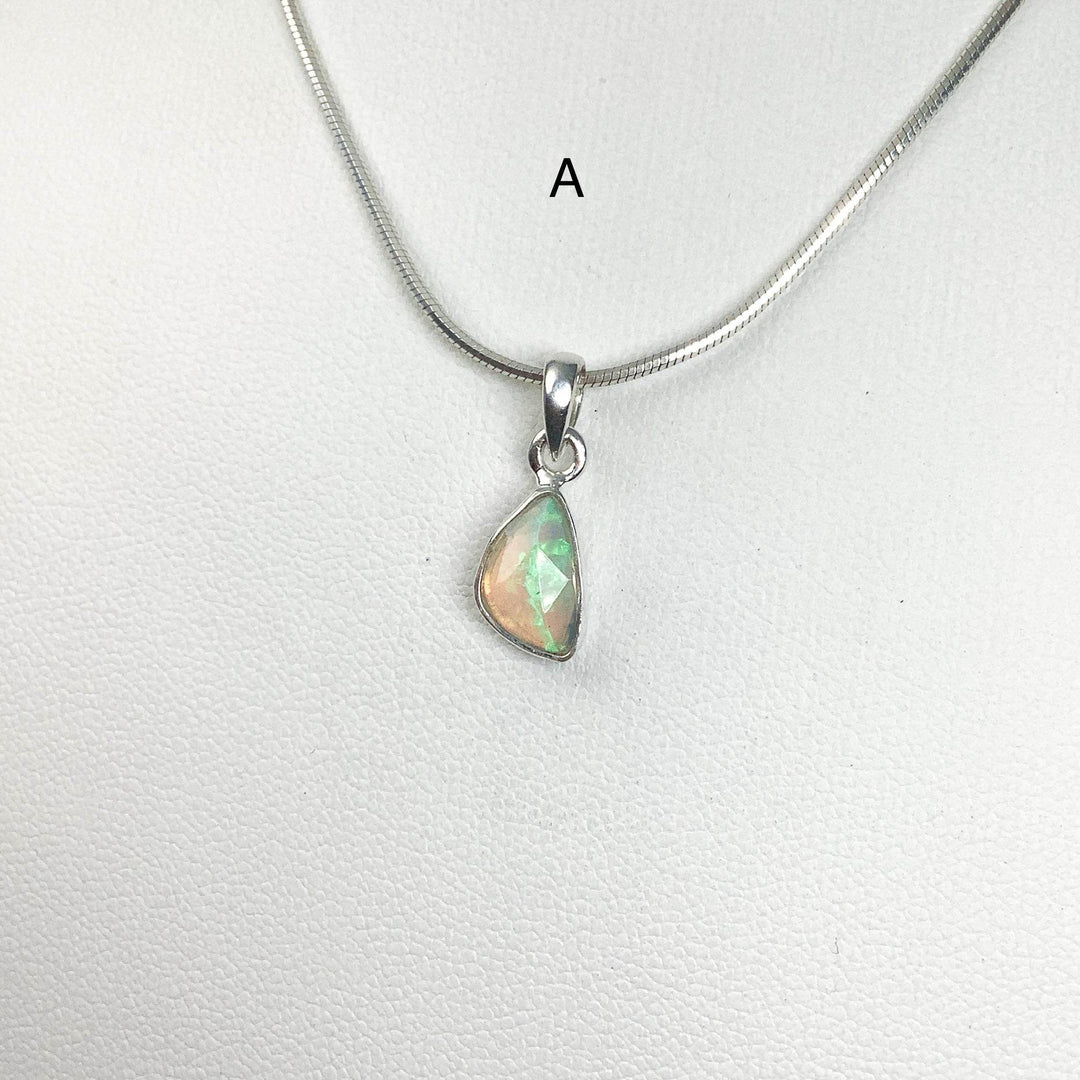 Fire Opal Pendant - Rocks and Gems Canada