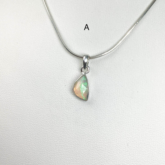 Fire Opal Pendant - Rocks and Gems Canada