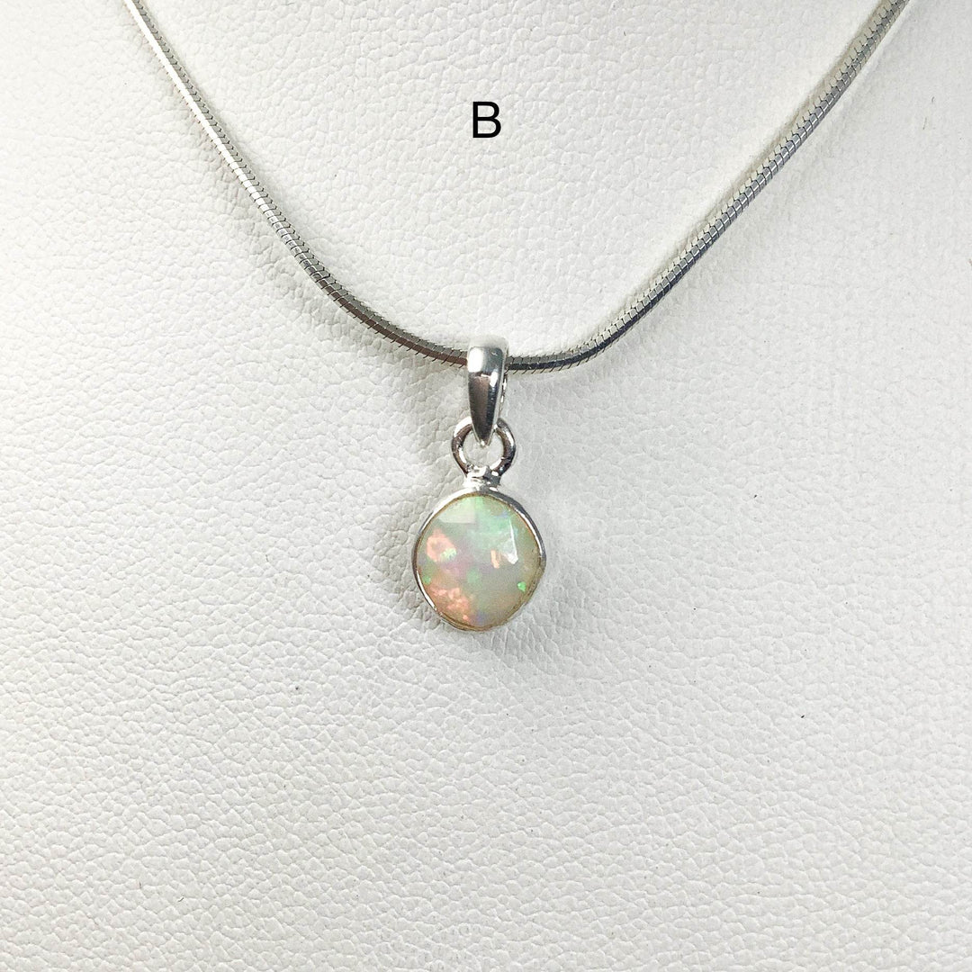 Fire Opal Pendant - Rocks and Gems Canada