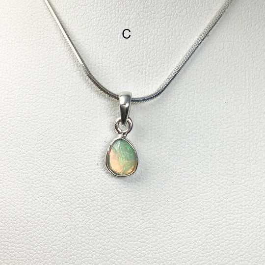 Fire Opal Pendant - Rocks and Gems Canada