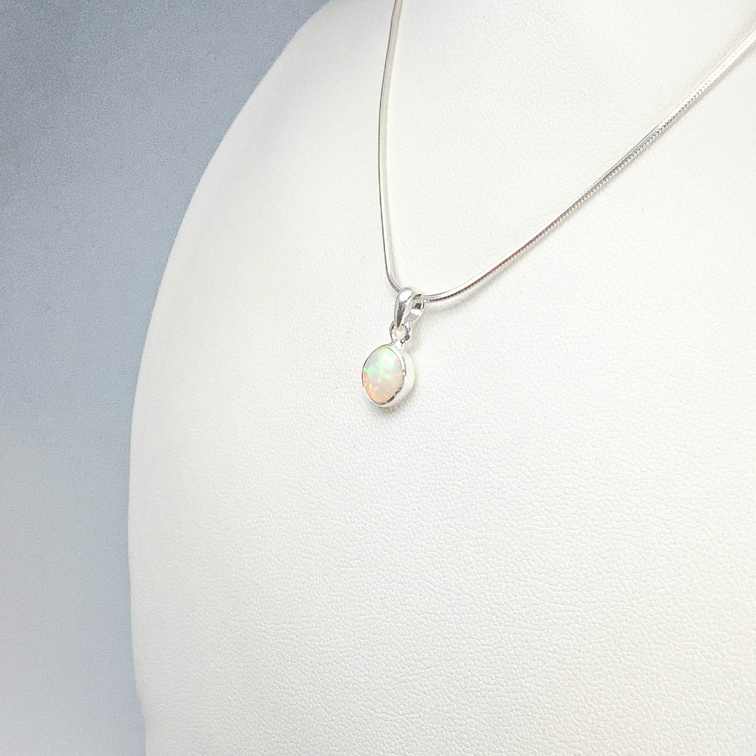 Fire Opal Pendant - Rocks and Gems Canada