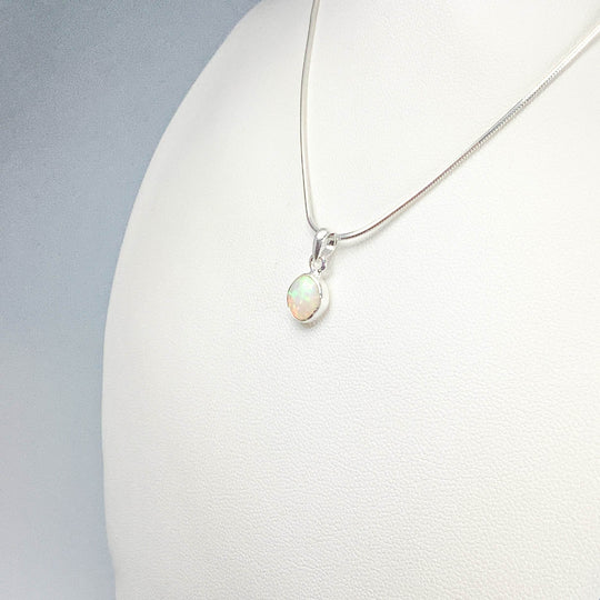 Fire Opal Pendant - Rocks and Gems Canada