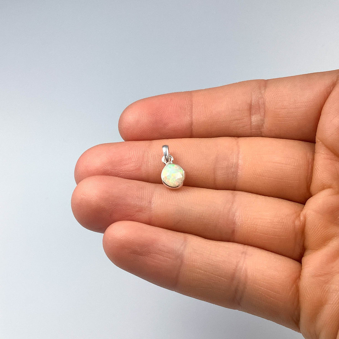 Fire Opal Pendant - Rocks and Gems Canada