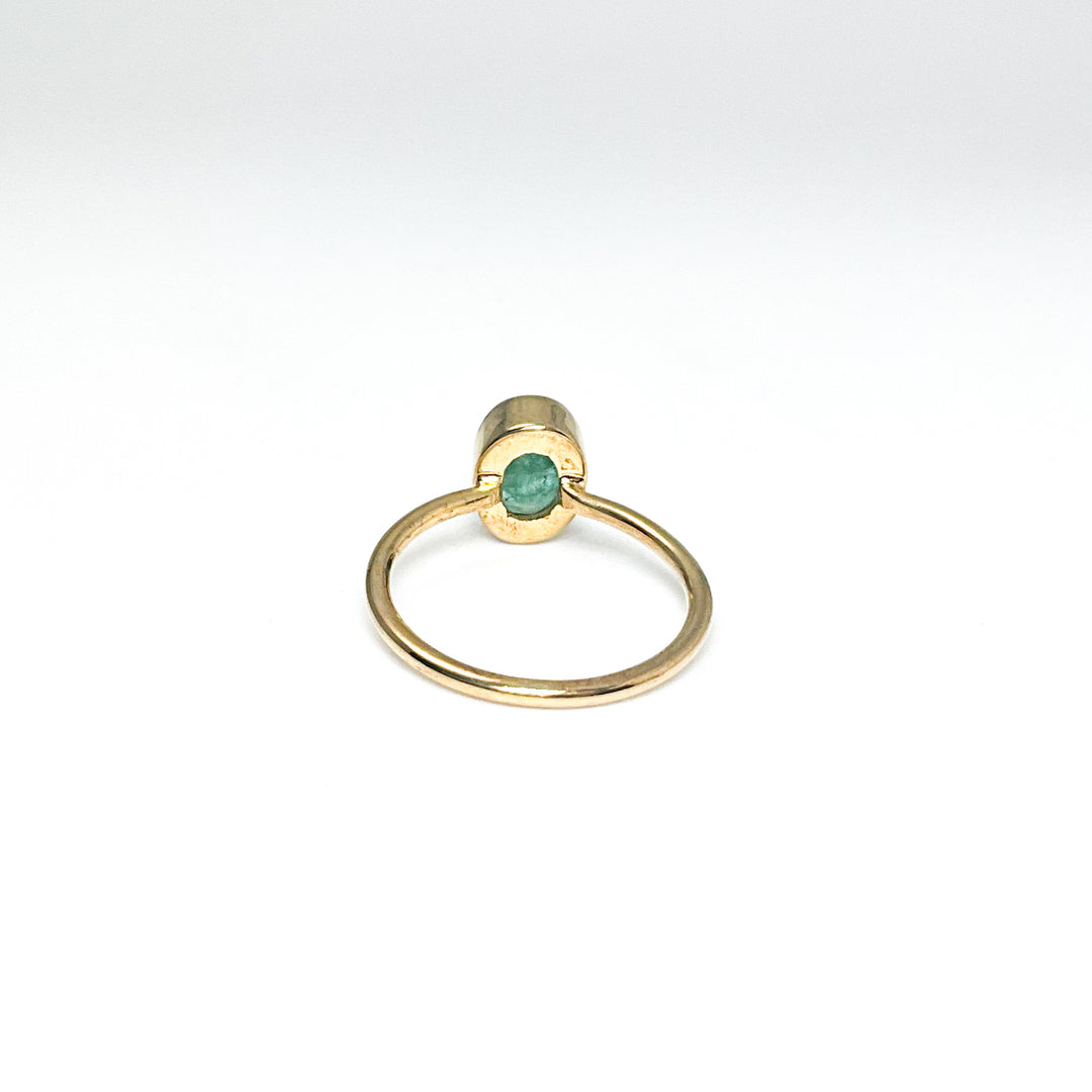 Gold Plated Emerald Ring (Copy) - Rocks and Gems Canada