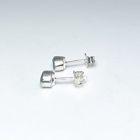 Emerald Stud Earrings - Rocks and Gems Canada