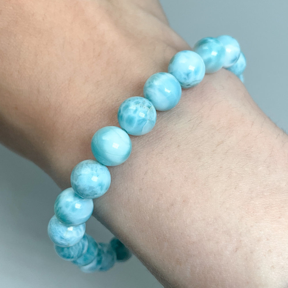 Larimar Beaded Bracelet