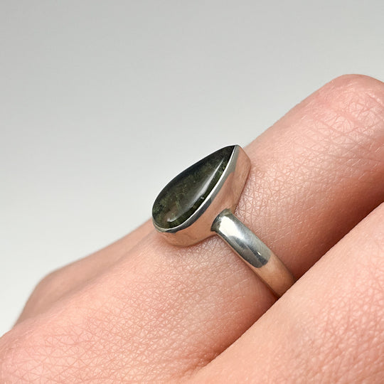 Moldavite Ring - Rocks and Gems Canada
